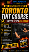 Toronto Window Tint & PPF  School - 2 day hands on course by the Tint Academy