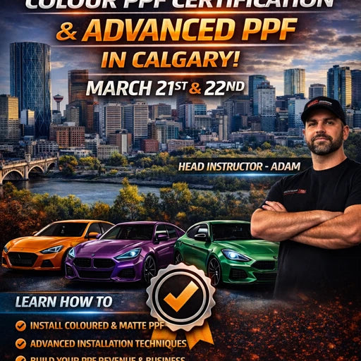 Colour Change PPF Certification Course in Calgary | The Tint Academy